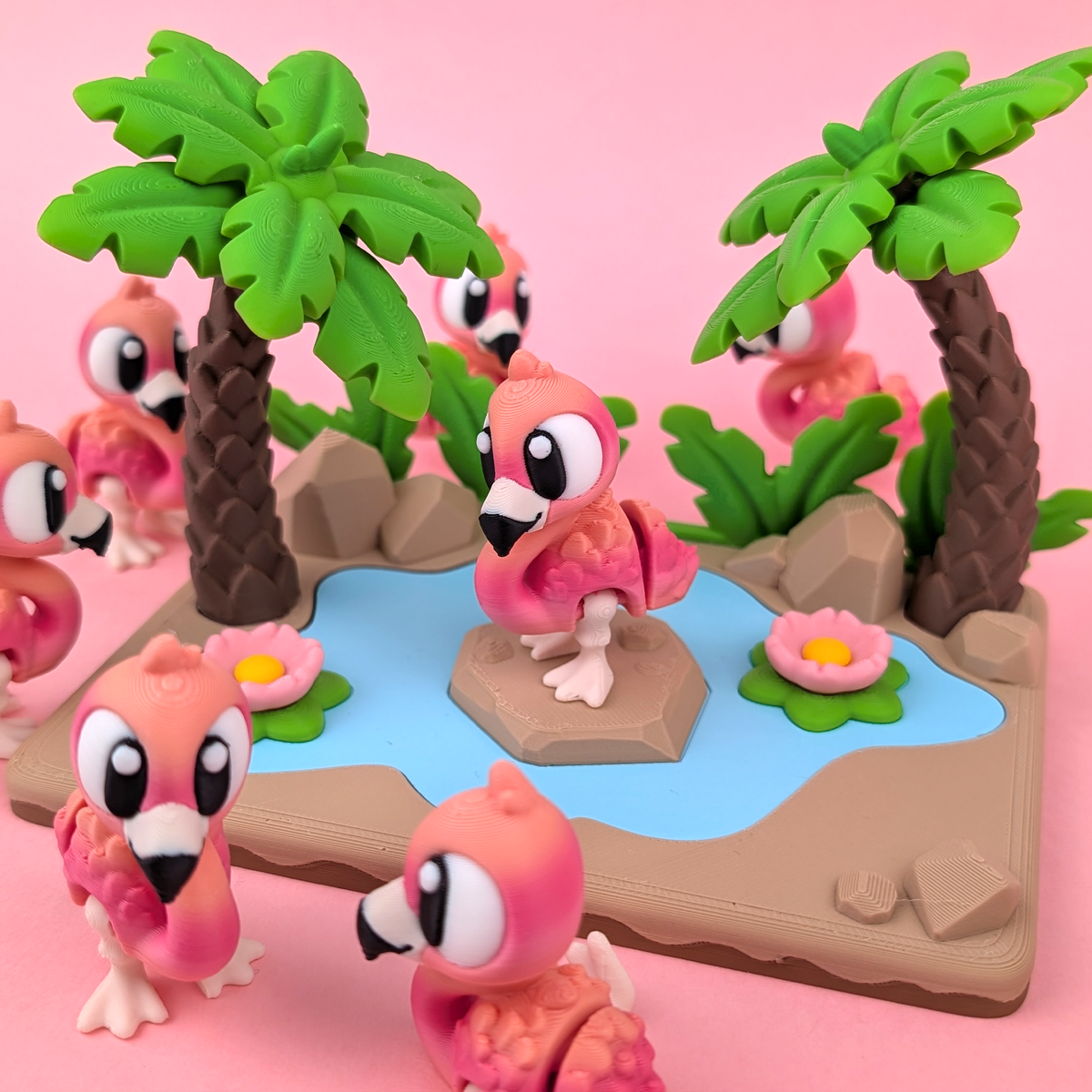 Flamand Rose Toy Set