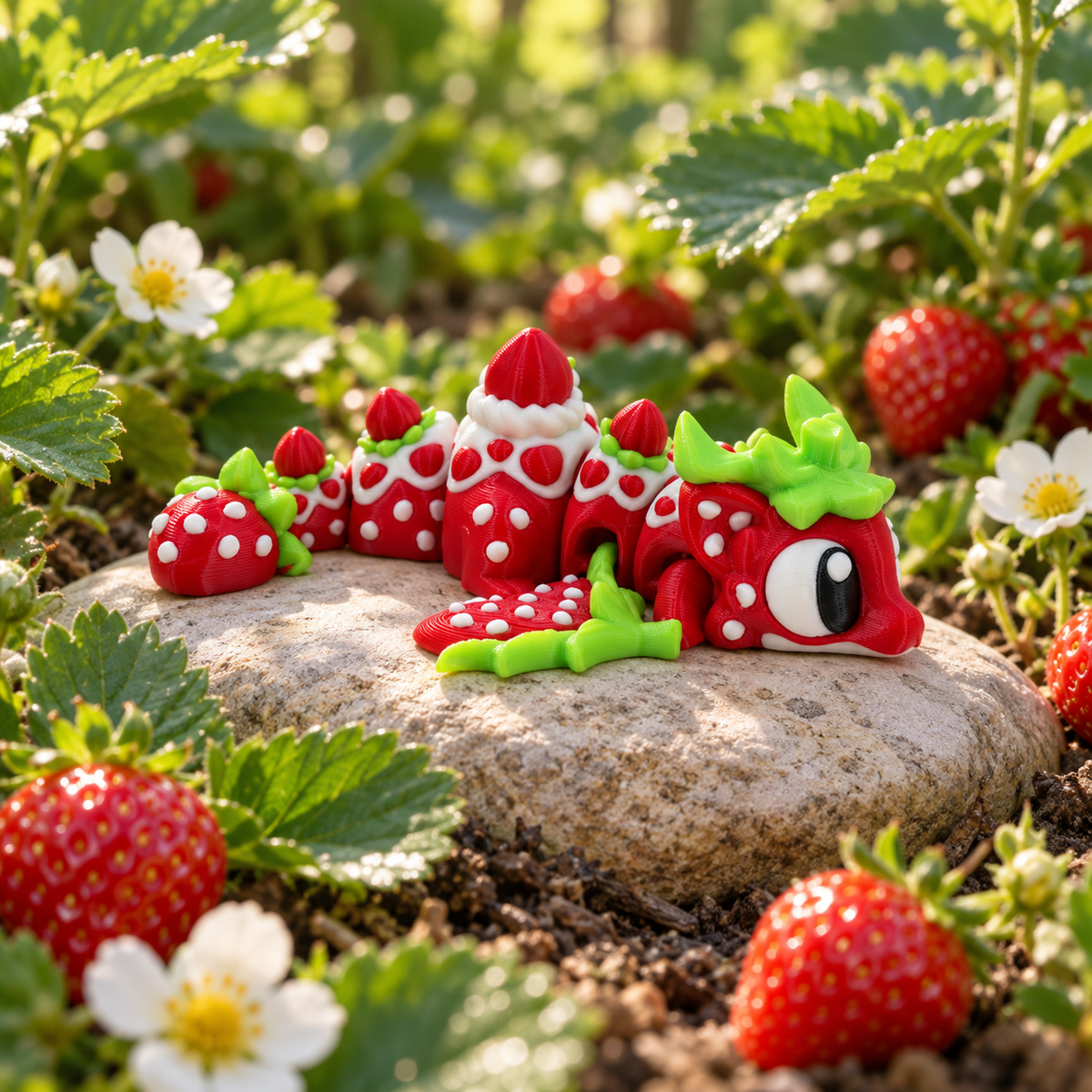 Mini-Dragon Fraise des bois