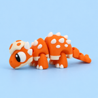 bébé Ankylosaurus avec coquille