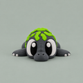 Manatee with seaweed