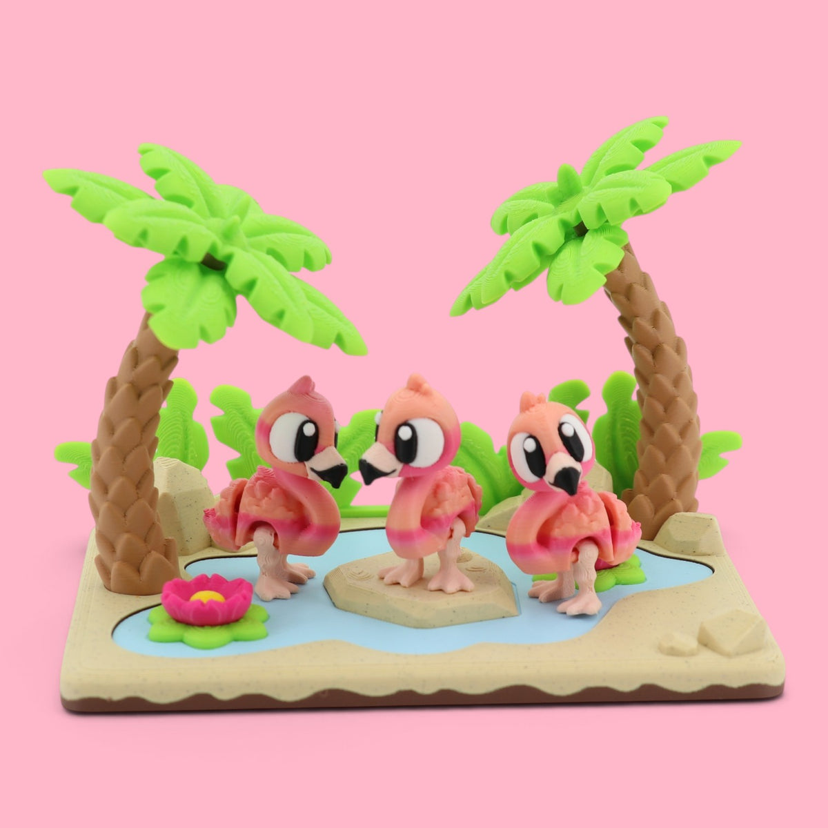 Flamand Rose Toy Set